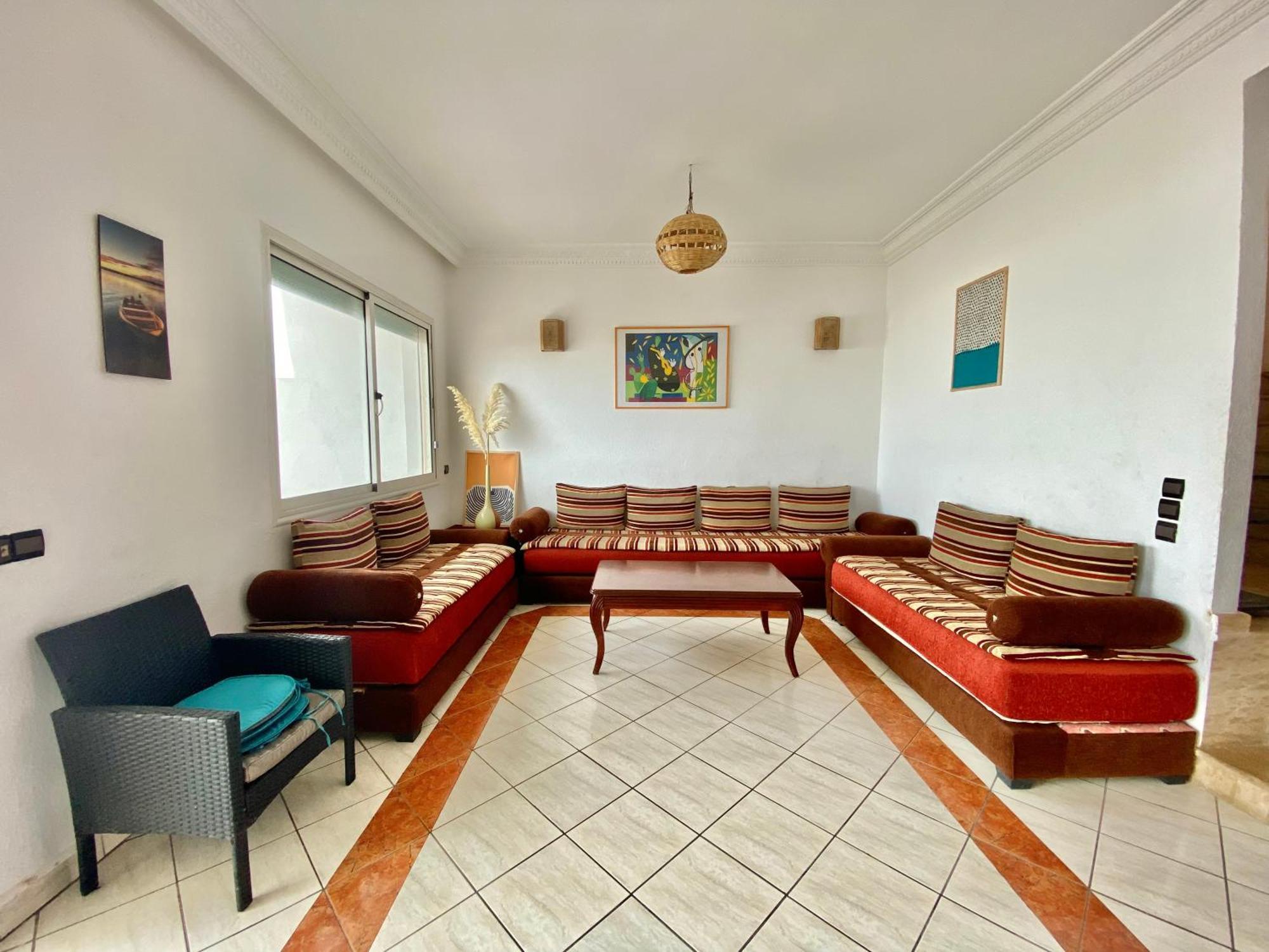 Splendid Beachfront Villa In Sidi Bouzid Beach With Pool Douar Ourlali 外观 照片